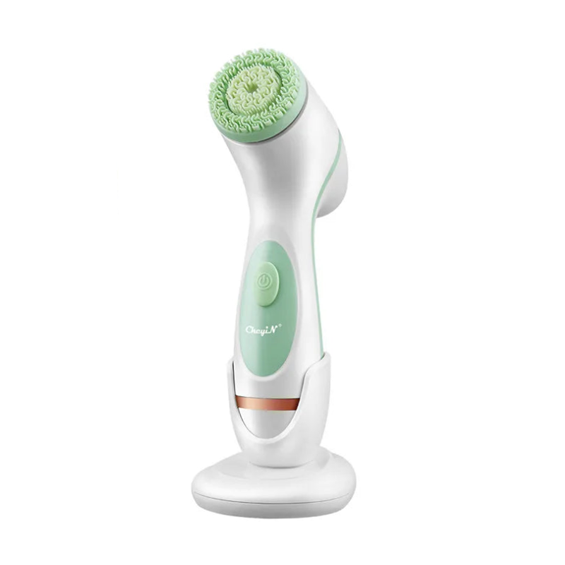Electric Facial Cleansing Silicone Brush - BeautyAddictsClub