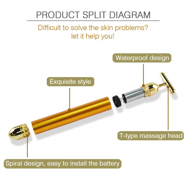 Facial Wrinkle Vibration Lift Bar - BeautyAddictsClub