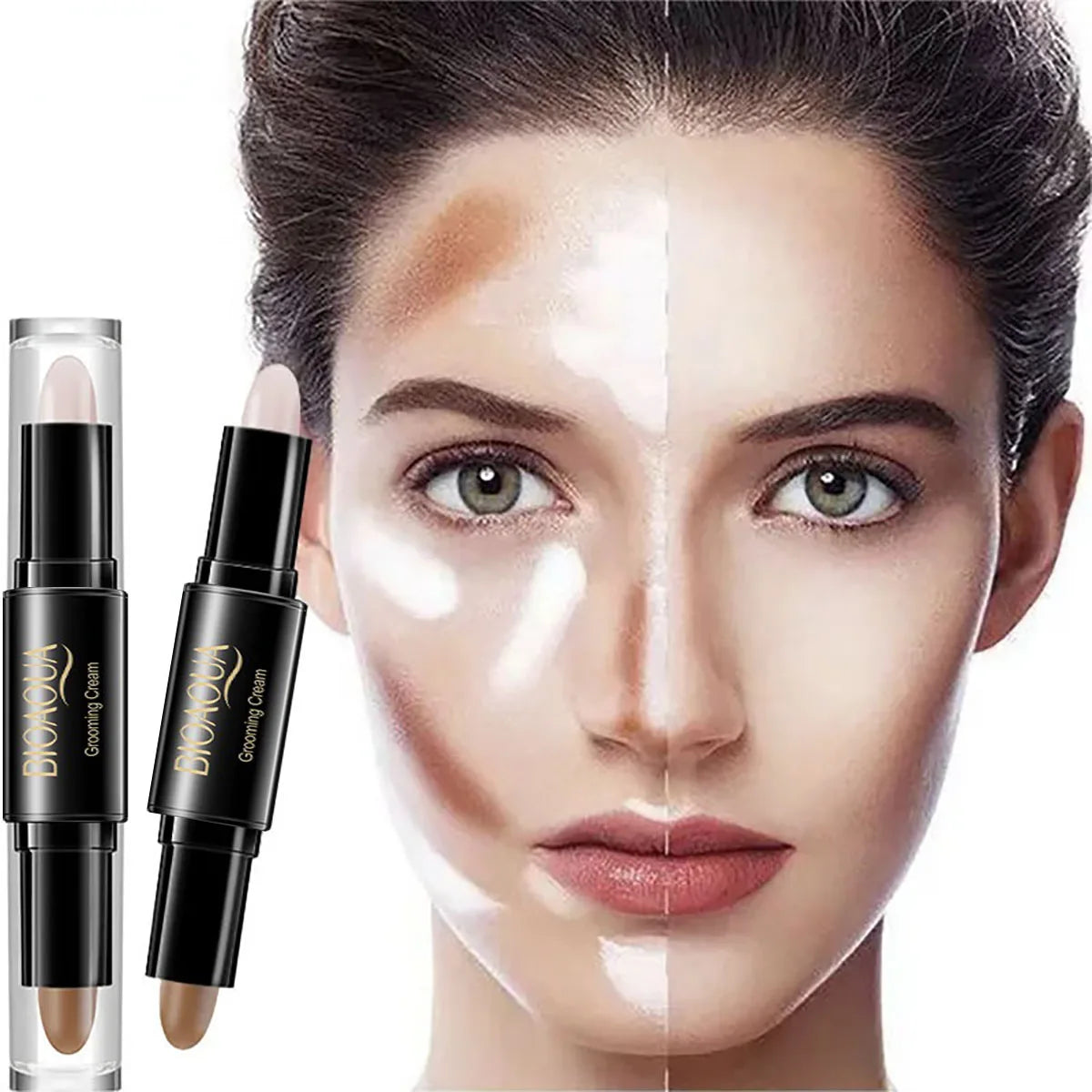 Concealer and Contouring Foundation Stick - BeautyAddictsClub