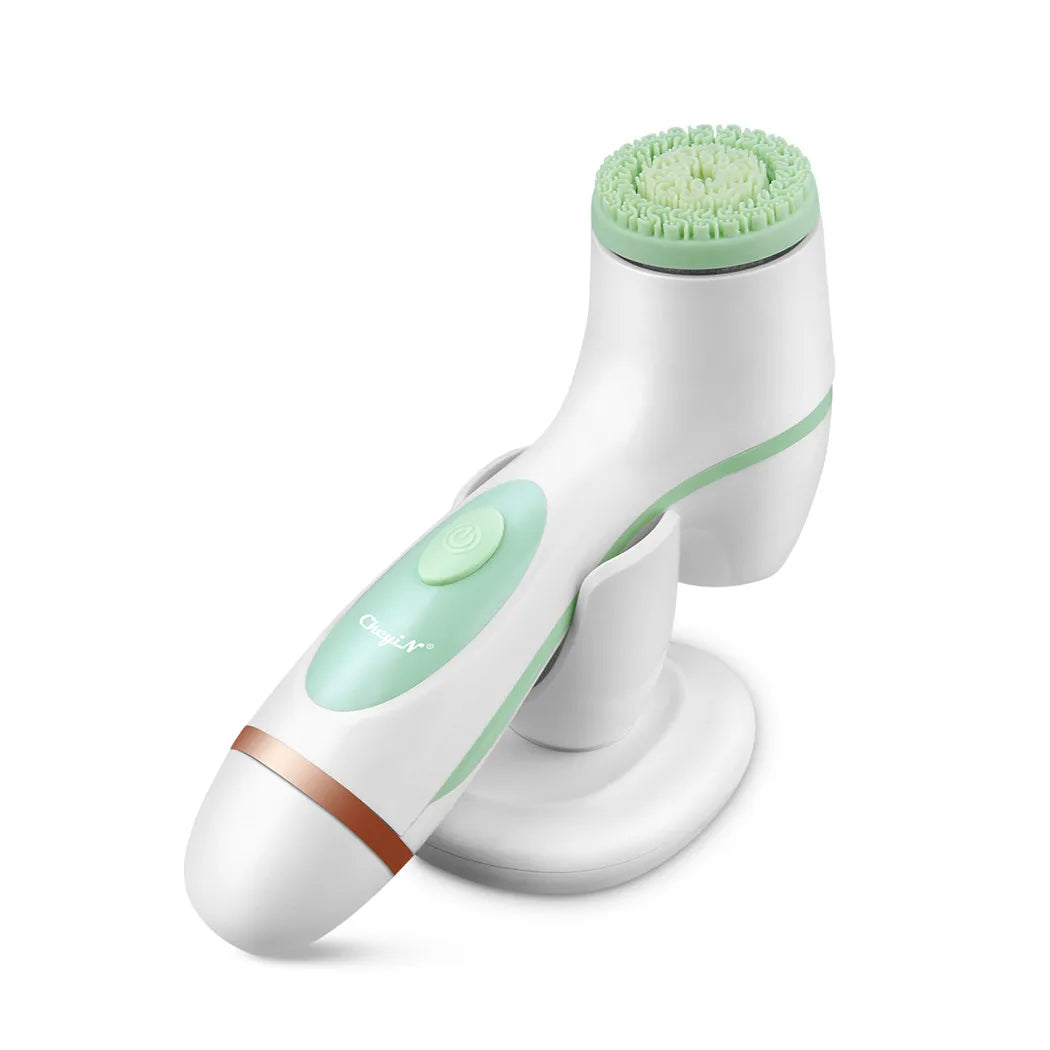 Electric Facial Cleansing Silicone Brush - BeautyAddictsClub