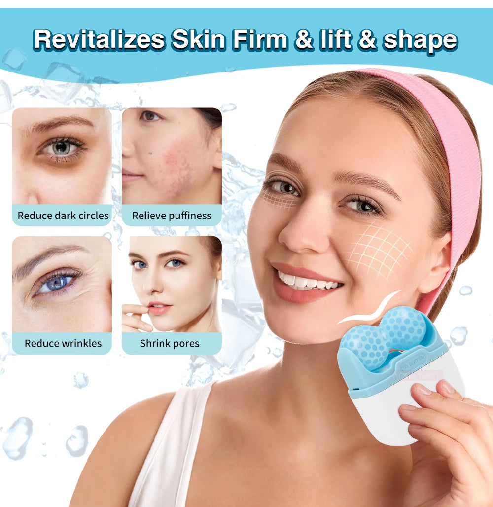 Ice Roller Facial Massager - BeautyAddictsClub