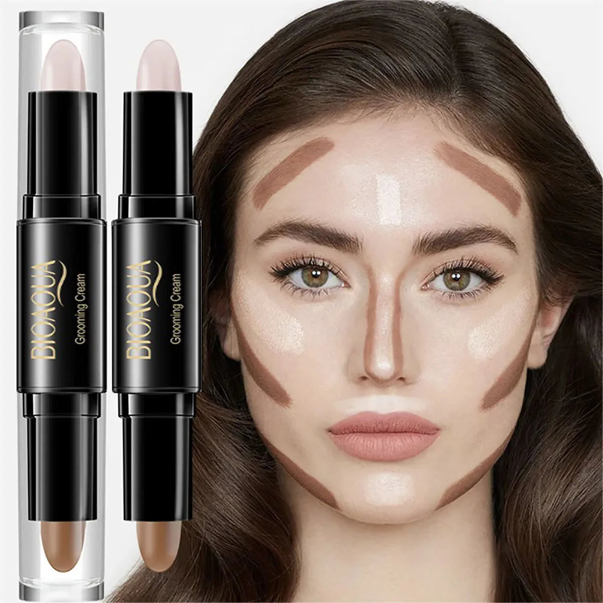 Concealer and Contouring Foundation Stick - BeautyAddictsClub