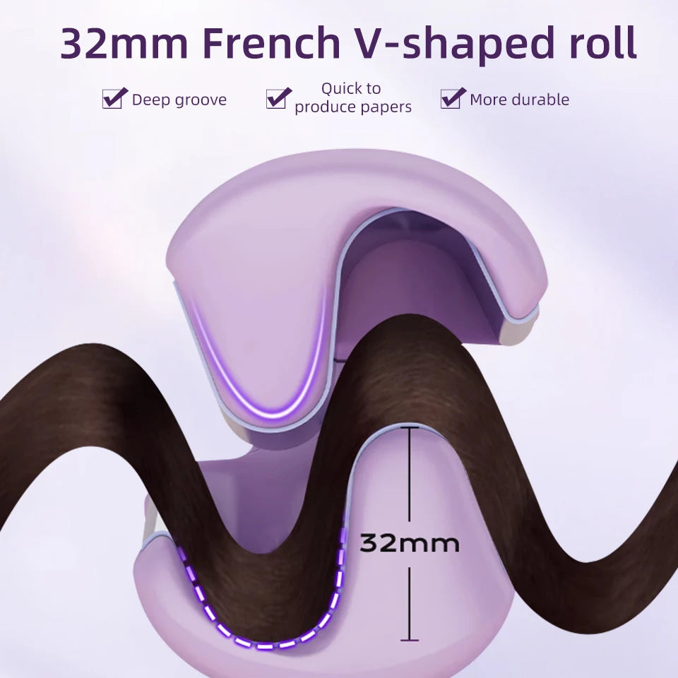 French Egg Roll Hair Curler - BeautyAddictsClub