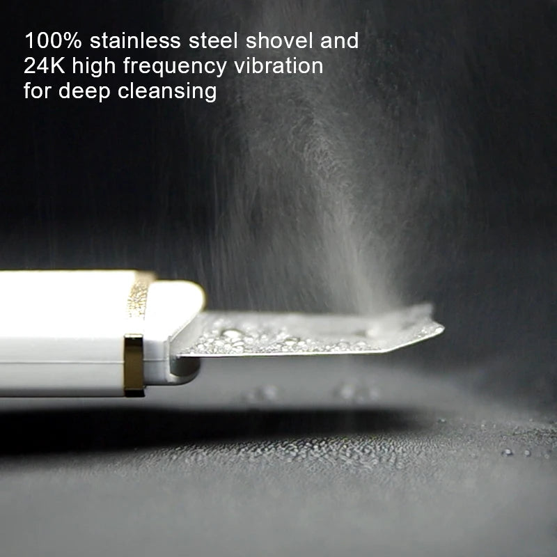 Ultrasonic Skin Facial Shovel Blackhead Cleaner - BeautyAddictsClub